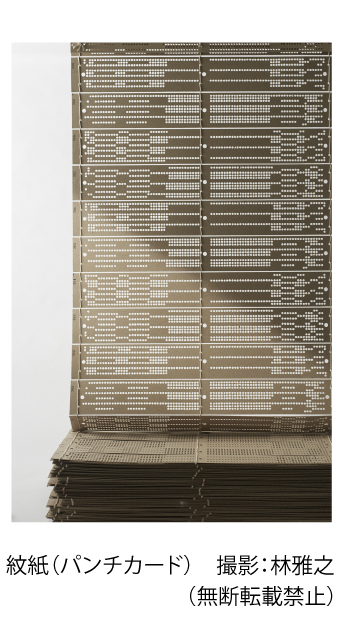 紋紙（パンチカード）