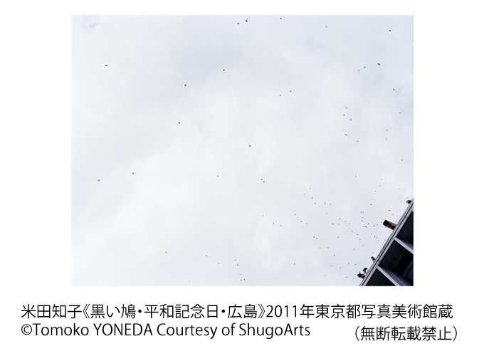 米田知子《黒い鳩・平和記念日・広島》2011年