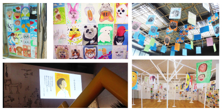 「かがわ絵顔プロジェクト」を開催・写真